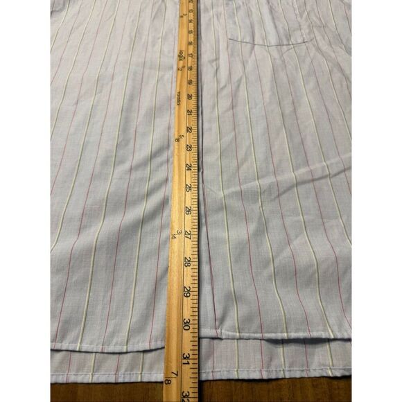 Vintage Christian Dior Shirt Button Down Plus De Coton Made In USA Men’s 16 1/2 - Picture 6 of 6